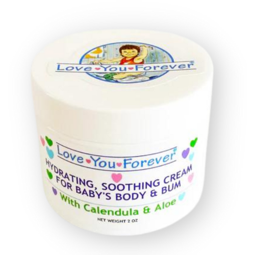 LOVE YOU FOREVER® Natural, Unscented, Nourishing Cream for Baby's Body and Bum