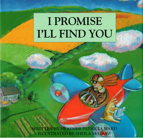 Book: I Promise I'll Find You, Paperback, Signed by Illustrator, Sheila McGraw